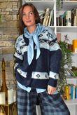 Moorland Lodge Cardigan Navy